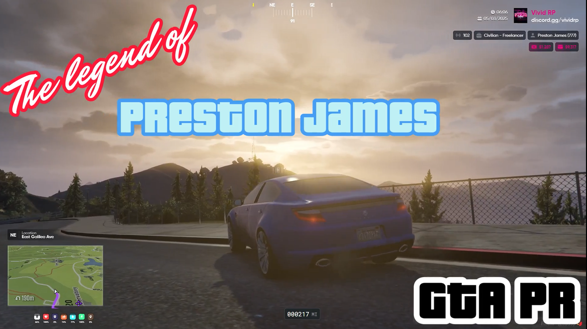 Episode One | The Legend of Preston James | GTA RP Series
